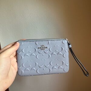 Coach Purple Wristlet